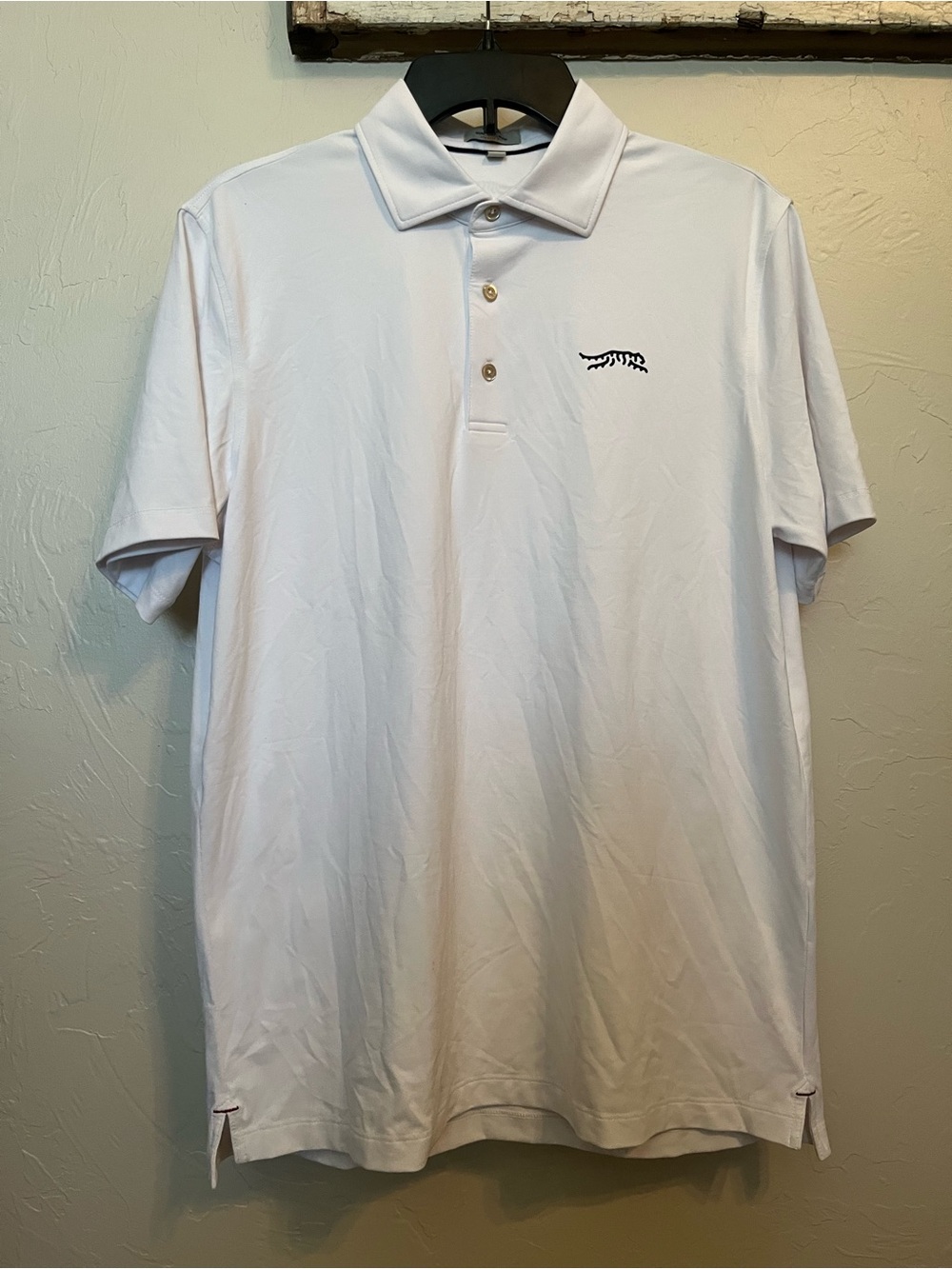 Sun Day Red Men’s Icon Polo in White Sz S Like New Performance Breathable Golf - Picture 3 of 12
